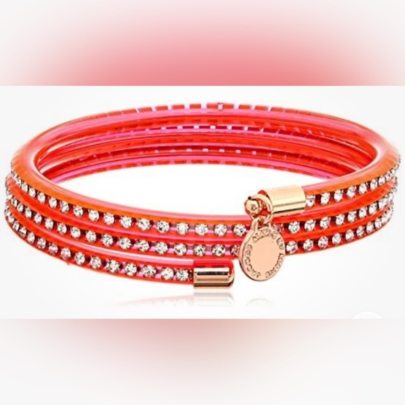 NWT Marc Jacobs Pink and Silver Bracelet with Crystal Embellishments - Picture 7 of 7